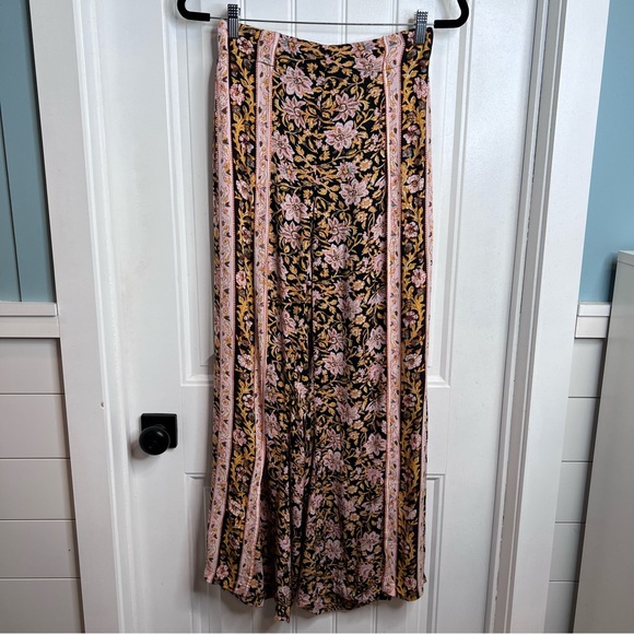 Billabong Women’s ‘Split Spirit’ Floral Print Wide Leg Pull on Pants. Medium. - Picture 2 of 15